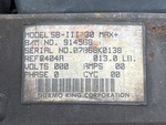 General Appearance with Refrigeration Unit Serial Number