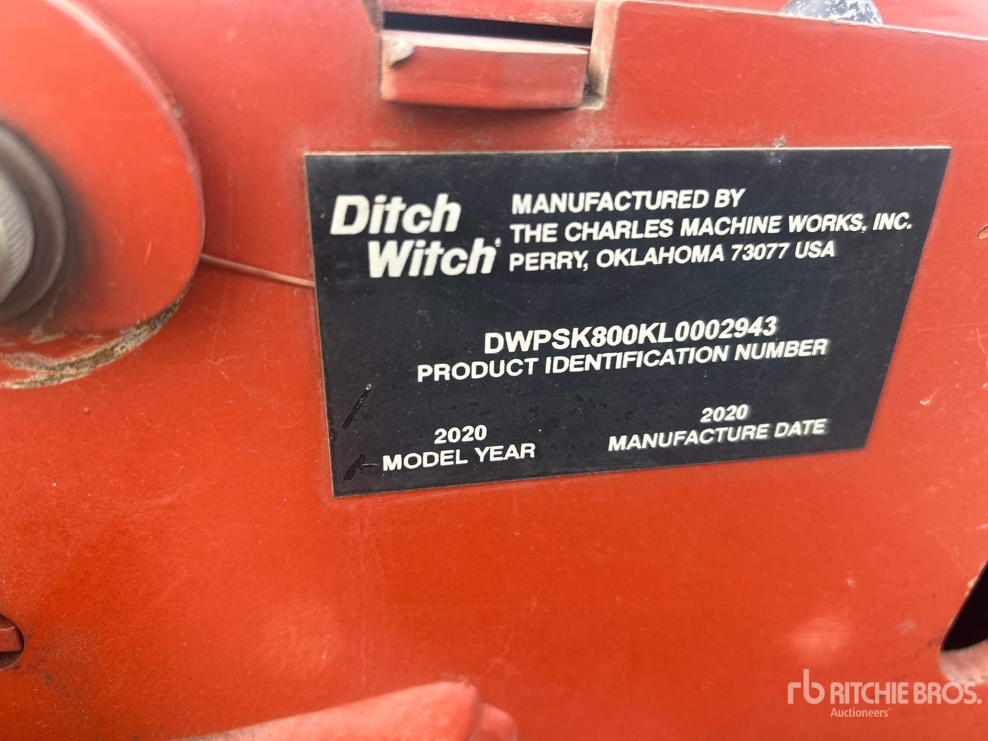 2020 Ditch Witch SK800