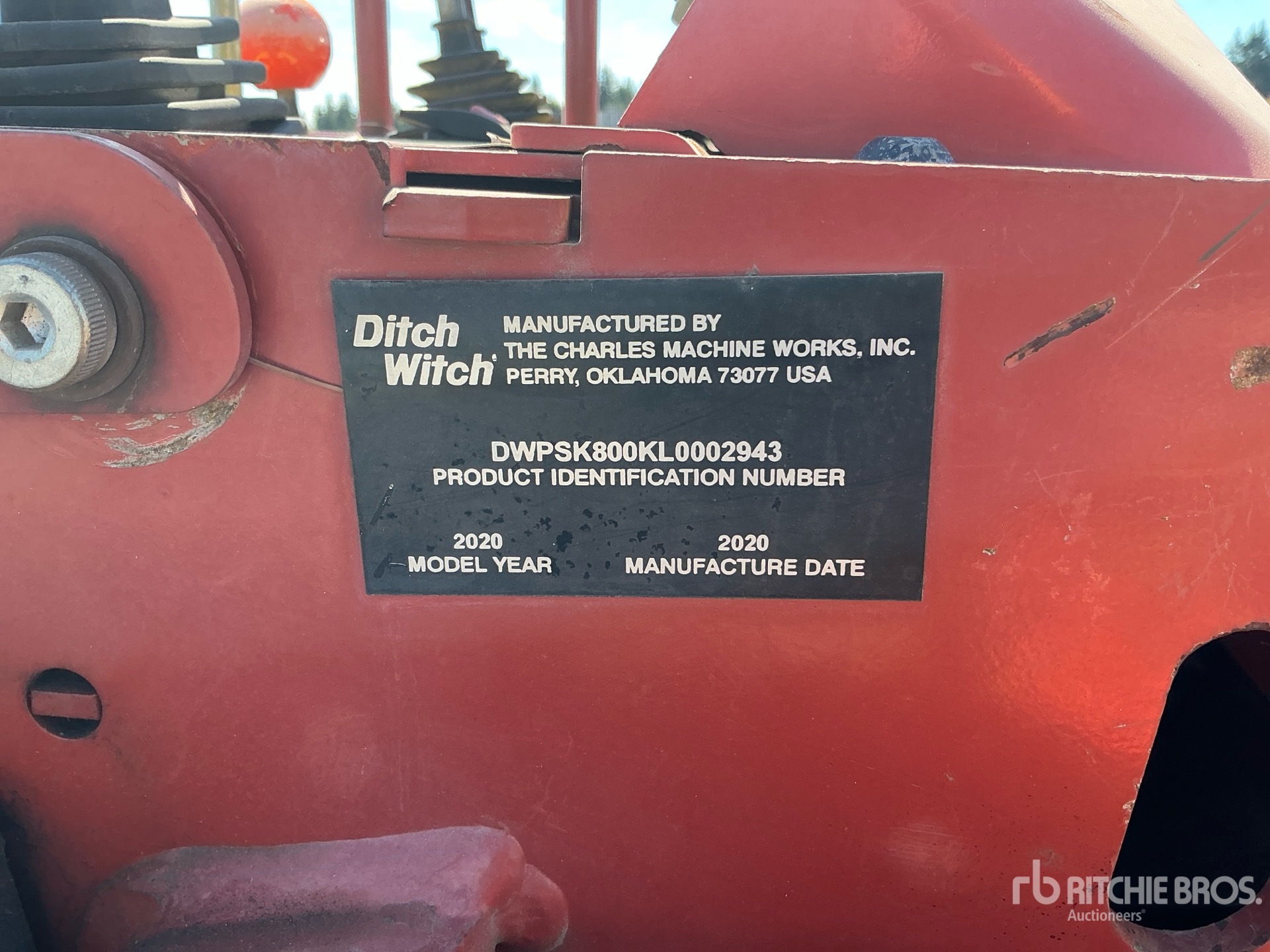 2020 Ditch Witch SK800