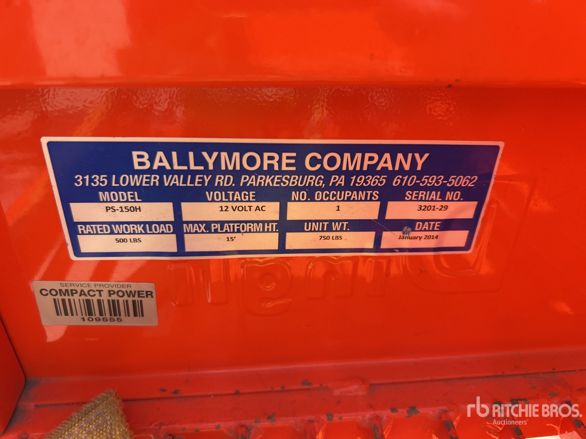 2014 Ballymore PS-150H
