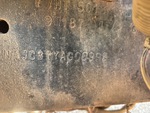 General Appearance with Frame Stamp Serial Number/VIN Photo