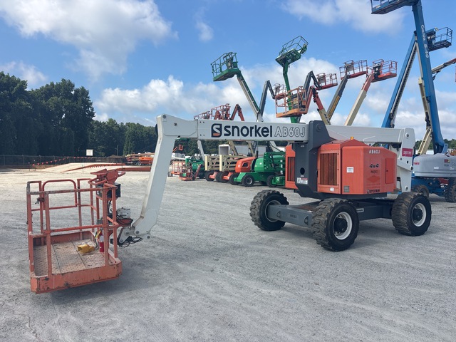 2017 Snorkel AB60J 4WD Diesel Articulating Boom Lift