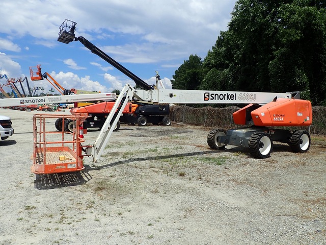 2017 Snorkel 660SJ 4WD Diesel Telescopic Boom Lift 2017 Snorkel 660SJ 4WD Diesel Telescopic Boom Lift