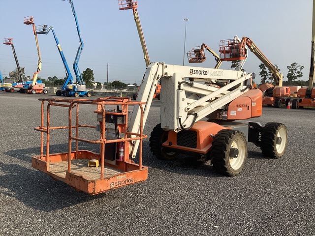 2017 Snorkel A46JRT 4WD Diesel Articulating Boom Lift (Inoperable) 2017 Snorkel A46JRT 4WD Diesel Articulating Boom Lift (Inoperable)