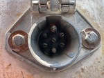 Trailer Chassis with Power Receptacle Functional