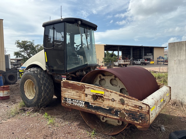 2003 Ingersoll Rand SD-105DX Smooth Drum Compactor