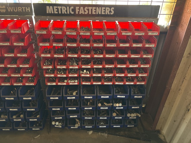 Quantity of Nuts & Bolts