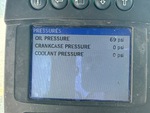 Control Station with Engine Oil Pressure