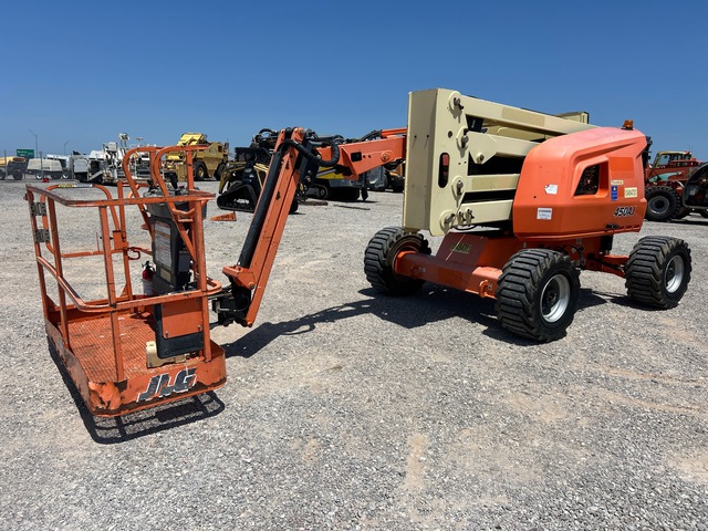 2016 JLG 450AJ 4WD Dual Fuel Articulating Boom Lift 2016 JLG 450AJ 4WD Dual Fuel Articulating Boom Lift