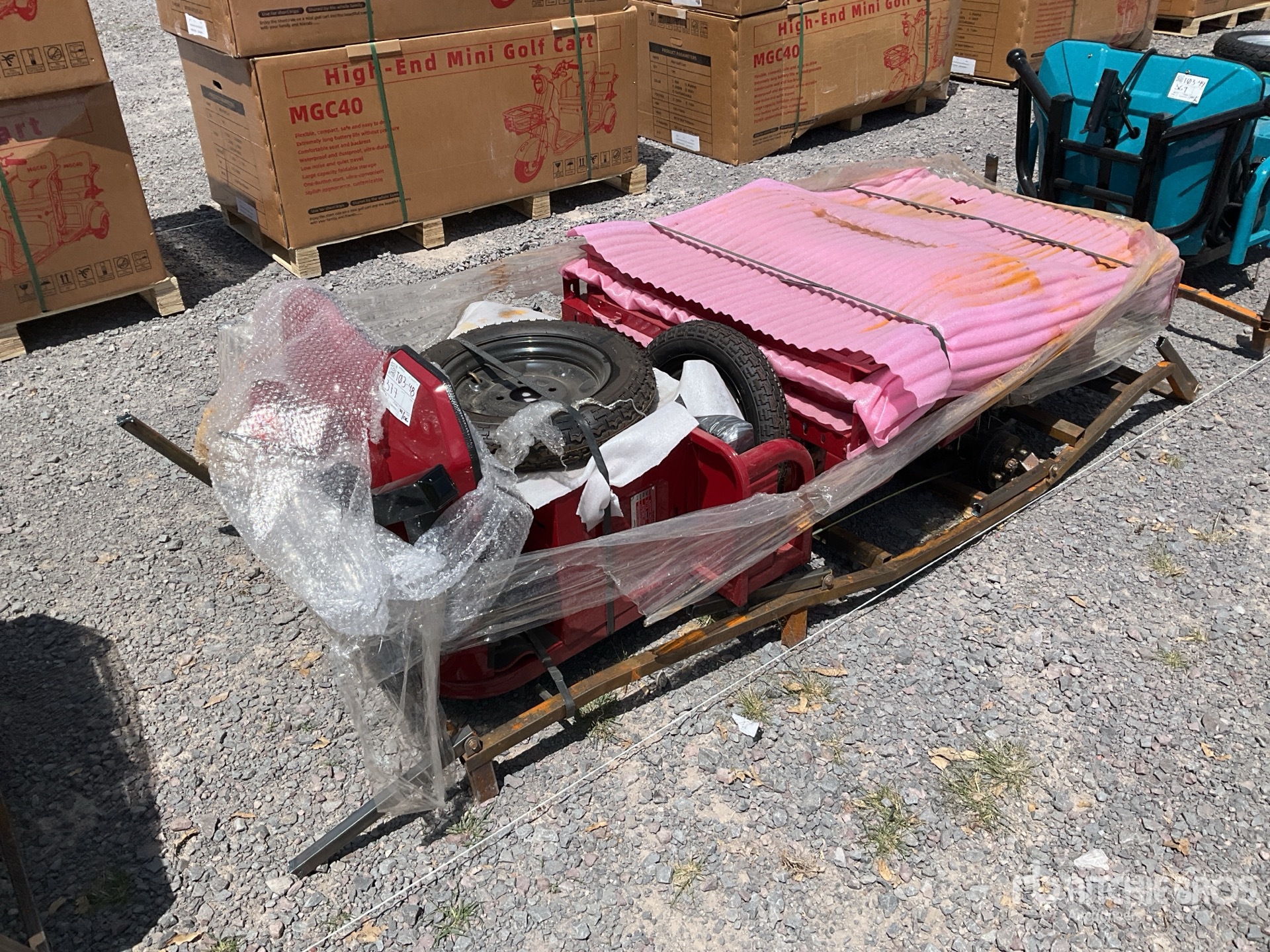 General Appearance with Picture, Left Front Corner