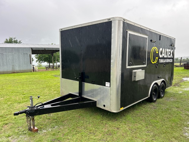 2023 Stallion 16 ft T/A Enclosed Trailer w/ Pipe Inspection Equipment