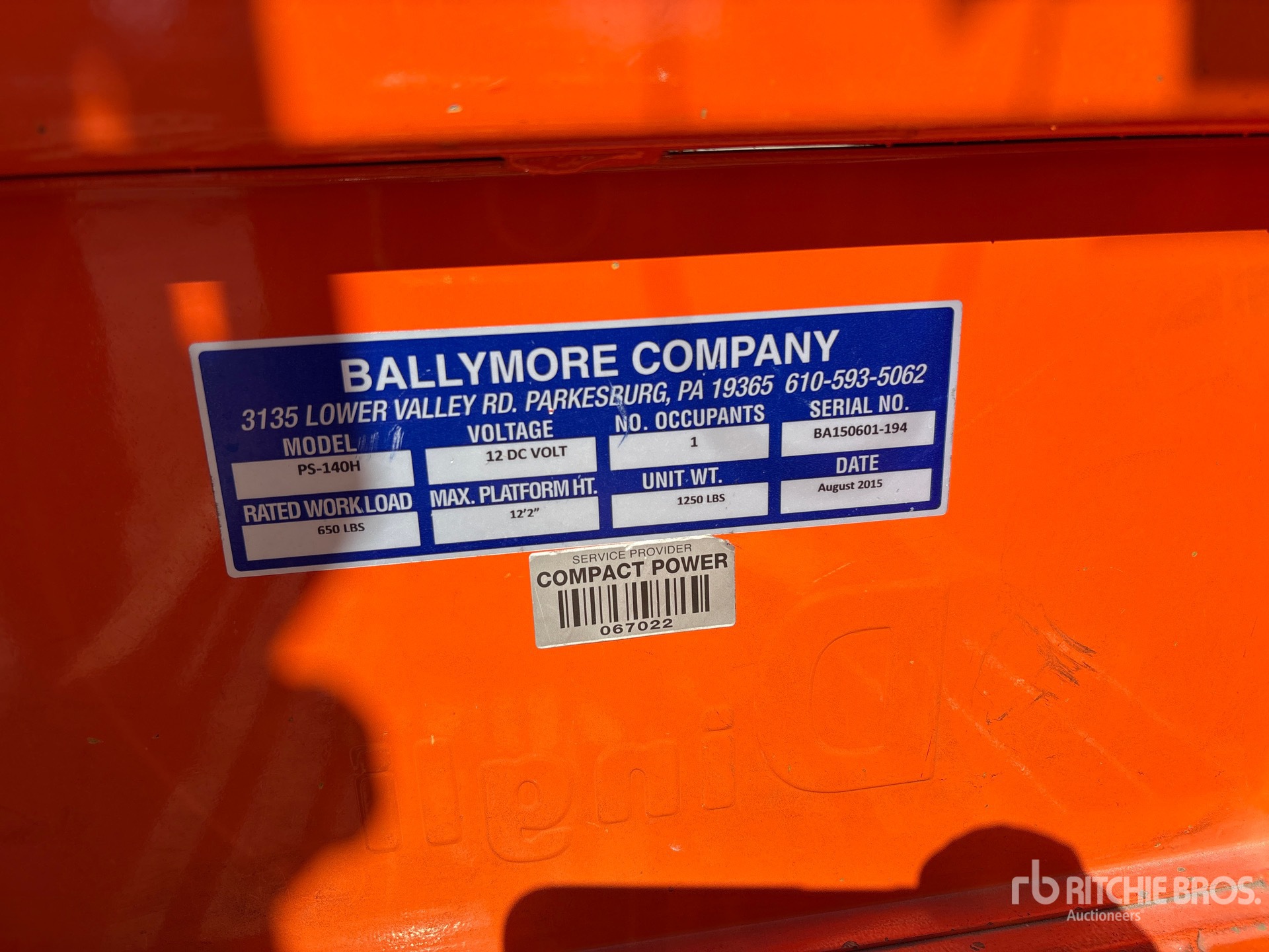Photo of a  Ballymore PS-140H