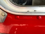 General Appearance with Frame Stamp Serial Number/VIN Photo