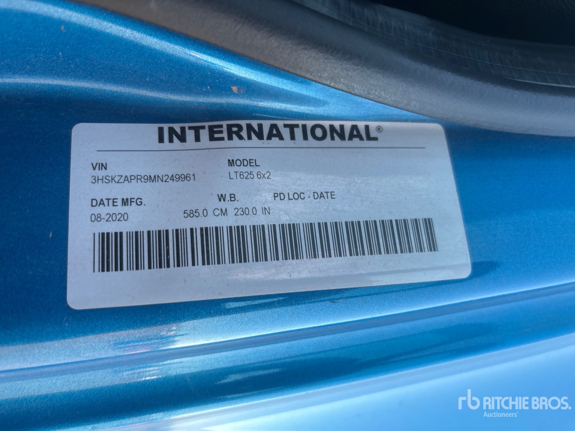 2021 International LT625