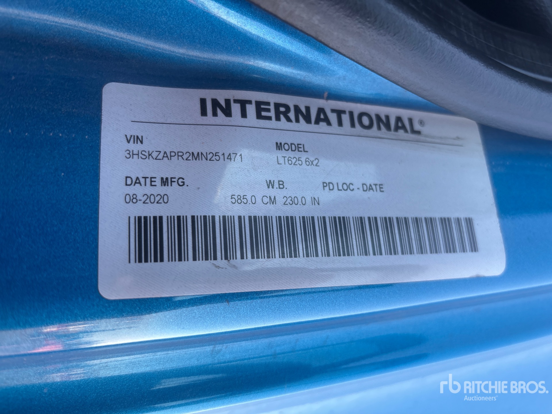 2021 International LT625