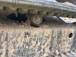 Undercarriage with Right Carrier Rollers