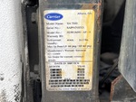 General Appearance with Refrigeration Unit Serial Number