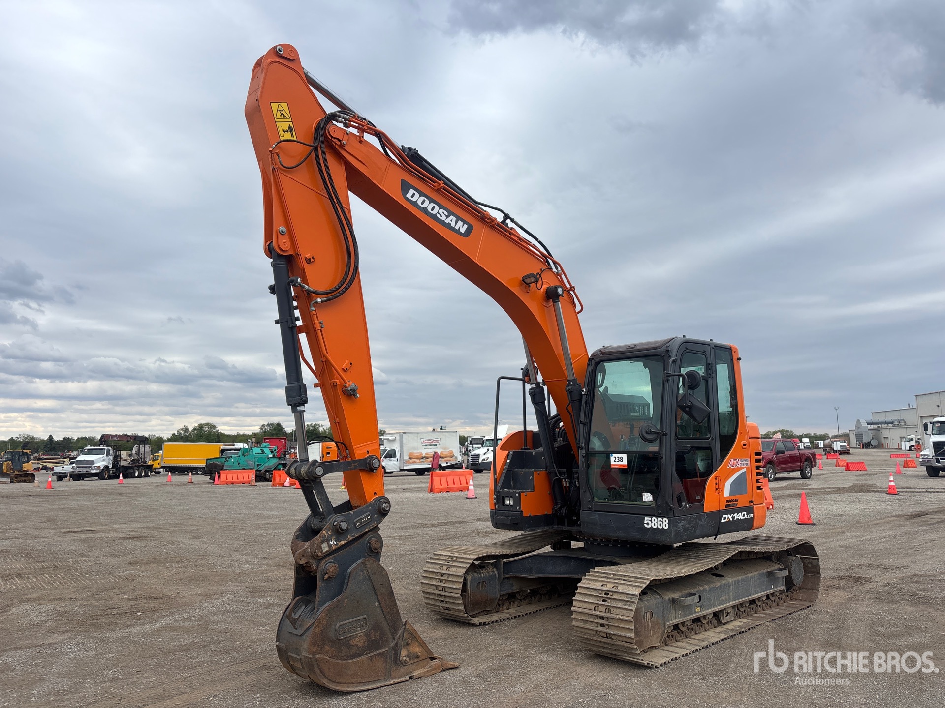 Photo of a 2021 Doosan DX140LCR-5