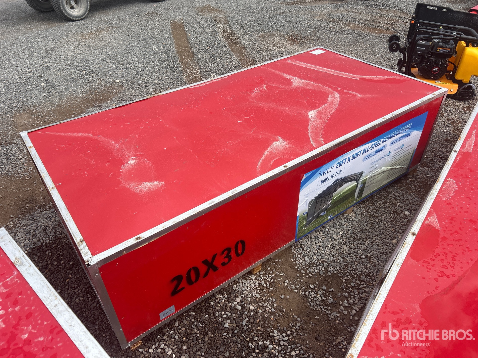 General Appearance with Picture, Left Rear Corner