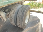Underbody with Left Rear Drive Tires