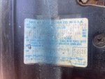 General Appearance with Motor Vehicle Safety Standards Label