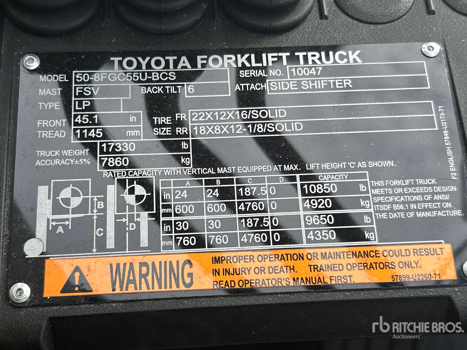 2024 Toyota 8FCG55U