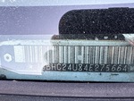 General Appearance with Frame Stamp Serial Number/VIN Photo