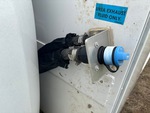 Motor with DEF / AdBlue Tank