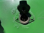 Trailer Chassis with Power Receptacle Functional