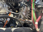 Motor with Kraftstofflecks