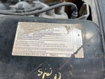Engine with Emission Label