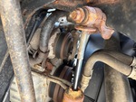 Engine with A/C Compressor