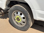 Chassis with Right Rear Tire