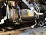 Engine with A/C Compressor