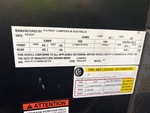 General Appearance with Motor Vehicle Safety Standards Label