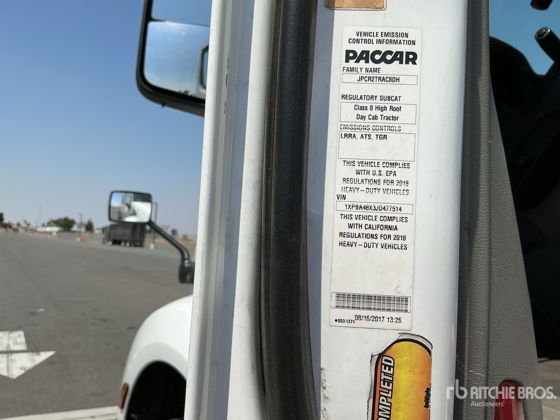 Photo of a 2018 Peterbilt 579