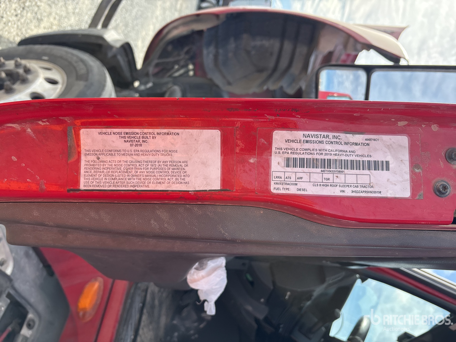 2019 International LT625