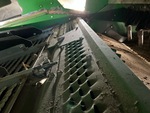 Chaff Discharge with Grain Loss Monitor
