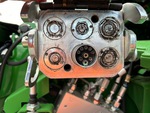 Crop Intake with Header Electrical Connection
