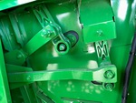 Threshing/Cleaning with Shaker Shoe Frame and Drive