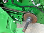 Crop Intake with Feed Chain and Sprockets