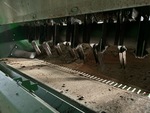 Chaff Discharge with Straw Chopper