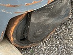 Chassis with Right Rear Tire