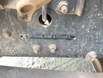General Appearance with Frame Stamp Serial Number/VIN Photo