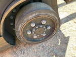 Chassis with Right Front Tire