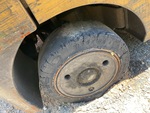 Chassis with Right Rear Tire