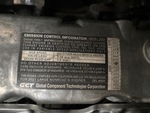 Engine with Emission Label