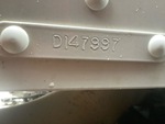 General Appearance with Frame Stamp Serial Number/VIN Photo