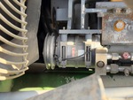 Engine with A/C Compressor