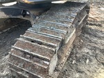 Undercarriage with Left Track Pads